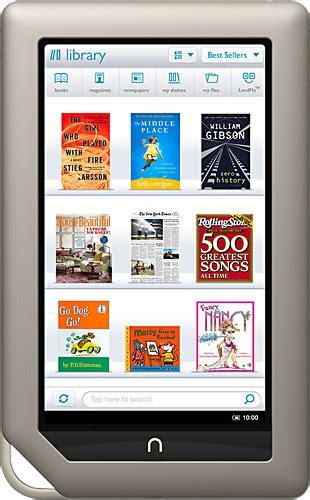 Best Buy Barnes And Noble Nook Tablet With 8gb Memory Bntv250a