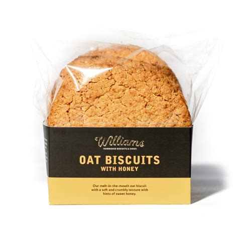 Williams Oat Biscuits With Honey 15 X 300g The Cress Company