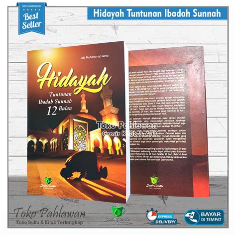 Jual Hidayah Tuntunan Ibadah Sunnah Bulan Lengkap Buku Doa Doa