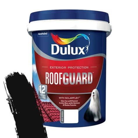 Dulux Roofguard Basic Black 5l Xeononline