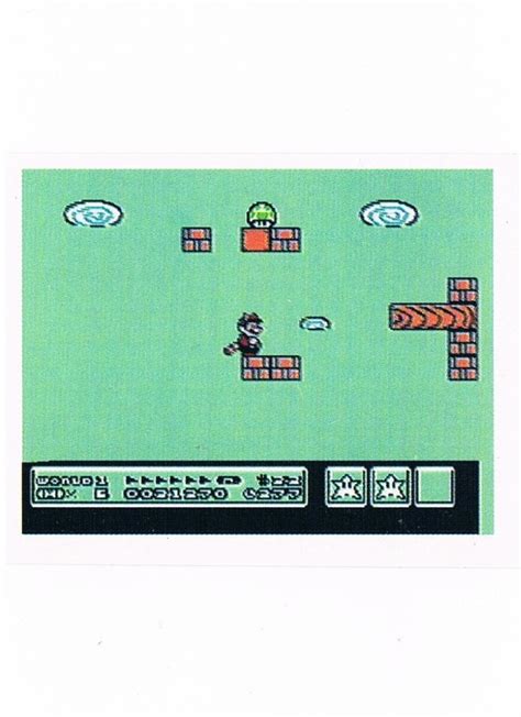 Sticker Nr 130 Super Mario Bros 3 Nes Nintendo Official Sticker