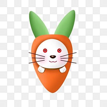 Simple Carrot Hand Painting Cartoon Carrot Cartoon Carrot Simple