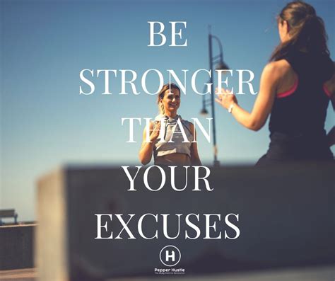 Be Stronger Than Your Excuses Fitness Motivation Beginner Workout