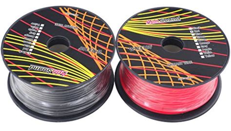 Gs Power 12 Gauge Electrical Wire 2 Pack Color Combo Low Voltage