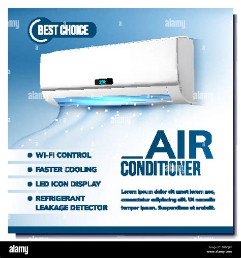 Air Conditioner Advertisement Flyer