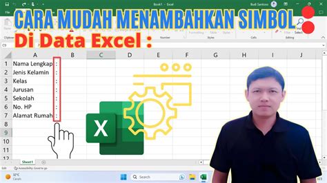 Cara Mudah And Cepat Menambahkan Simbol Di Data Excel Youtube