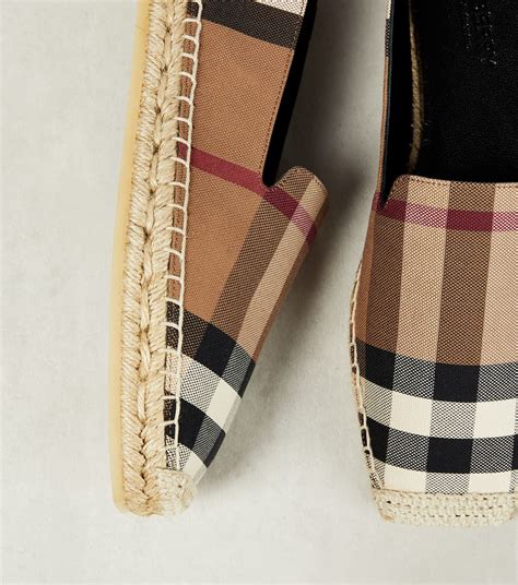 Alpargatas Vintage Check En Beige Burberry Mytheresa