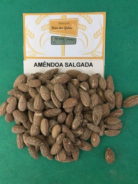 AMÊNDOA TORRADA SALGADA 100g