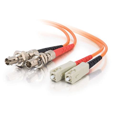 Discontinued 1ft 03m Multimode St Female To Sc Male Fiber Optic