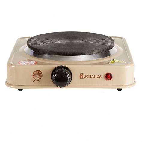 Плита электрическая 1000 Вт настольная 1-конфорочная ВАСИЛИСА ВА-904 ...