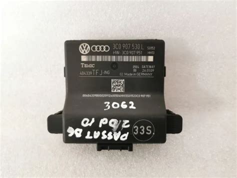 VW PASSAT 3C B6 Steuergerät Gateway Diagnose Interface Modul 3C0907530L