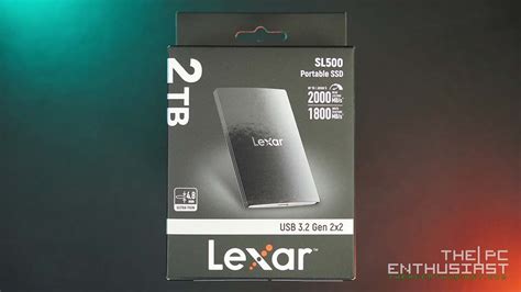 Lexar Sl500 Portable Ssd Review It S Thin Slim And Fast Thepcenthusiast