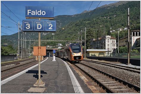 The SOB IR 46 2413 from Zürich to Locarno in Faido Rail pictures