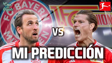 Bayern Munchen Vs UniÓn BerlÍn PronÓstico ⚽️🏆 Bundesliga Apuestas