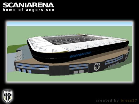 FAKEFOOTBALLbyBRESS37: ANGERS SCO (new stadium design)