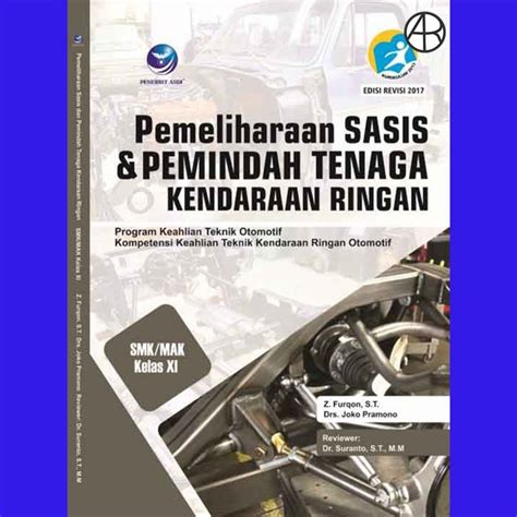 Jual Buku Pemeliharaan Sasis Pemindah Tenaga Kendaraan Ringan SMK MAK