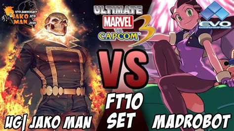 Evo Umvc Ft Set Ug Jako Man Vs Madrobot Youtube