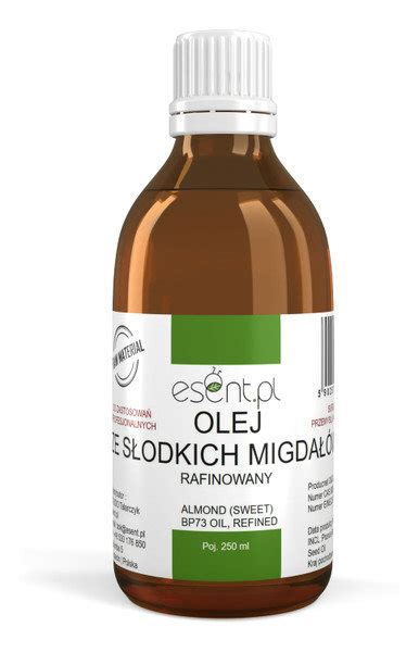 Esent Olej ze Słodkich Migdałów rafinowany 250ml Sklep EMPIK