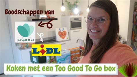 Boodschappen SHOPLOG LIDL Inhoud Too Good To Go BOX Wat Eten We