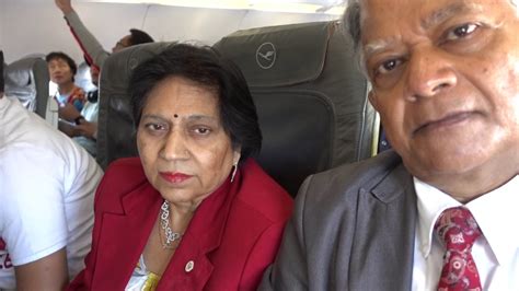 BDMV 205 Aruna Hari Sharma Boarded Lufthansa Flight LH2042 At Munich