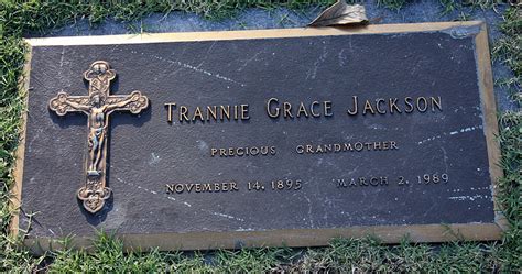 Francine Grace Trannie Ledbetter Jackson Find A Grave