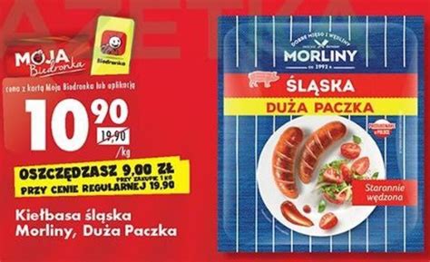 Promocja Morliny Kie Basa L Ska Du A Paczka Kg W Biedronka