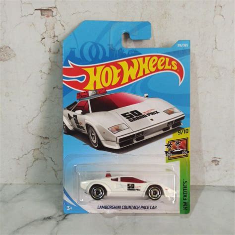 Jual Hot Wheels Lamborghini Countach Police Car Shopee Indonesia