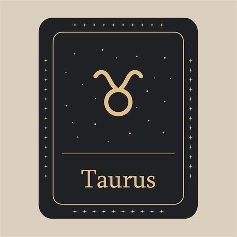 Premium Vector Taurus Zodiac Icon Vector Illustration