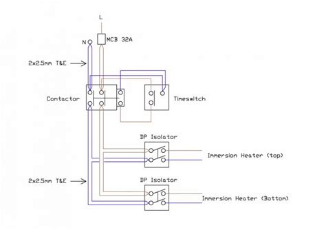 Wiring Diagram Immersion Heater Switch Wiring Diagram