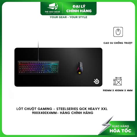 L T Chu T Gaming Steelseries Qck Heavy Xxl X X Mm H Ng Ch Nh