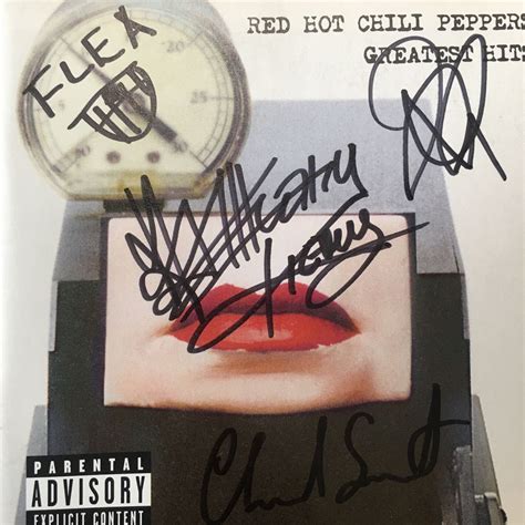 やや傷や汚れありRED HOT CHILI PEPPERS 直筆サイン入りCD GREATEST HITS US盤の落札情報詳細 ヤフオク落札価格検索 オークフリー