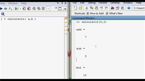 How To Use The Functions In Matlab A Tutorial Youtube