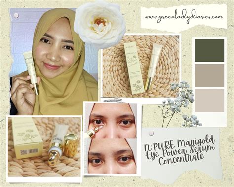 Review Npure Marigold Eye Power Serum Concentrate Green Ladys Thought