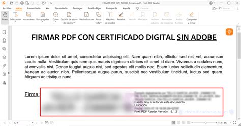 C Mo Firmar Un Pdf Con Certificado Digital Sin Usar Adobe