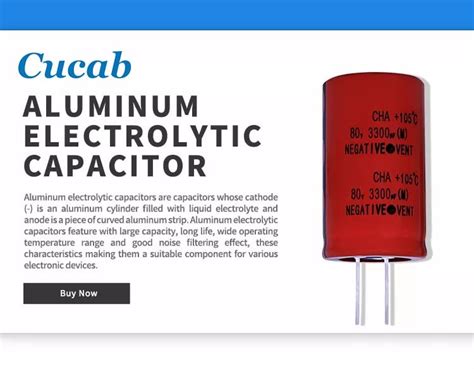 What Are The Classifications Of Film Capacitors 26 Years Cucab High