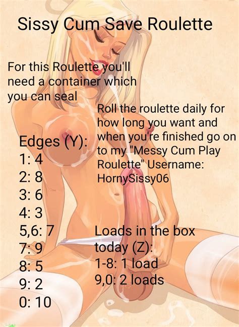 Sissy Cum Save Roulette Fap Roulette