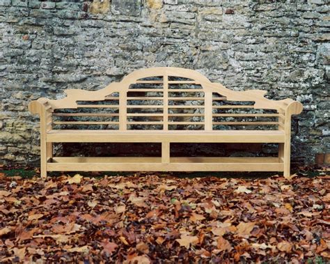 Lutyens Garden Benches Crafted From Iroko Or Teak Wood Woodcraft Uk