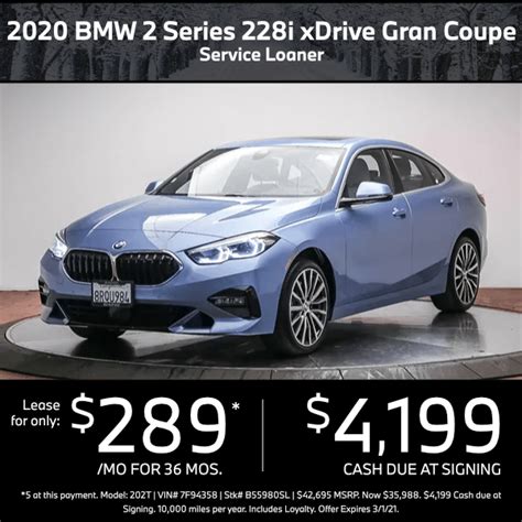 Bmw Loaner Lease Deals Asa Budlong