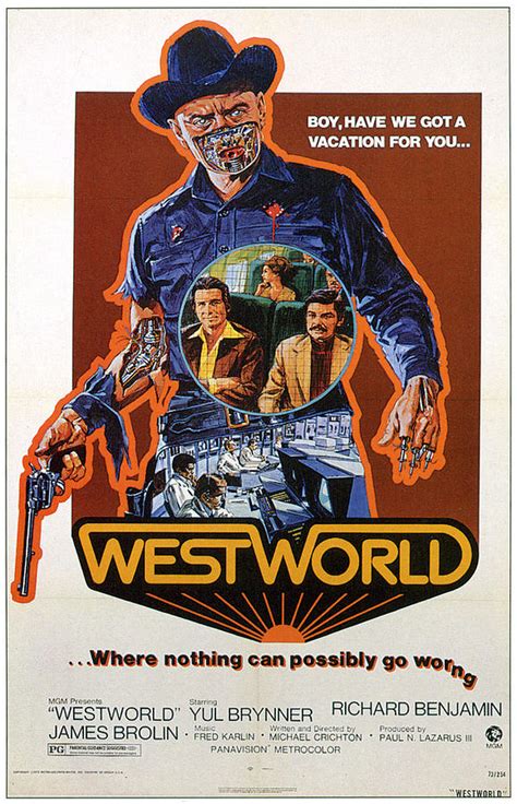 Westworld, Yul Brynner, James Brolin Photograph by Everett - Pixels