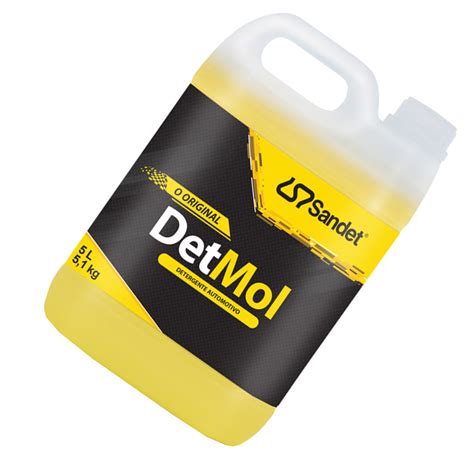 Detergente Automotivo Det Mol 5L Sandet Anderson Produtos Automotivos