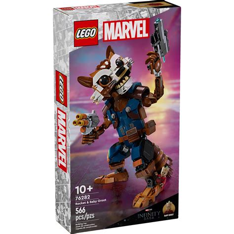 Lego Marvel Rocket And Baby Groot Set Shop Lego And Building Blocks At H E B