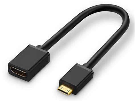 15cm Mini HDMI to HDMI adapter, Small HDMI to Standard HDMI | Laptop Plus