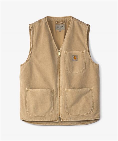 Blue Carhartt Wip Chore Vest Svd