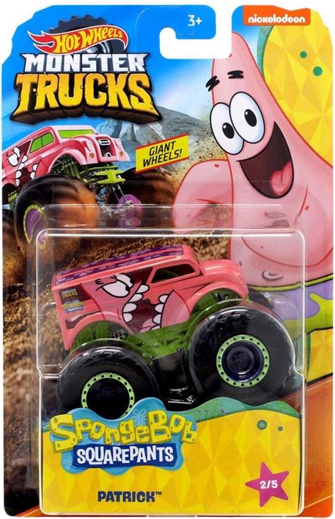 Hot Wheels Monster Jam Truck Spongebob Squarepants Patrick Monstertruck Cm Bol