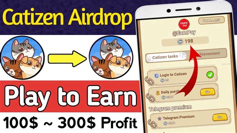 Catizen Airdrop Play To Earn Airdrop Catizen Airdrop Task Catizen