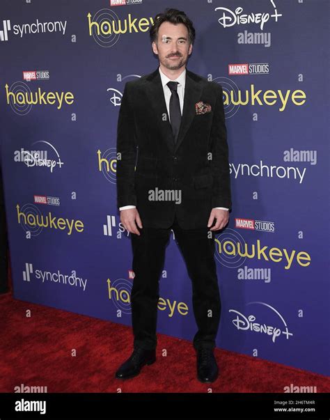 Rhys Thomas arrives at the Marvel Studios' HAWKEYE Los Angeles Premiere ...