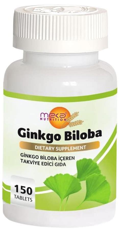 Meka Nutrition Ginkgo Biloba 240 Mg 150 Tablet Fiyatları Ve Modelleri Pazarama