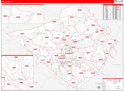 Berks County Map