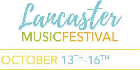 Lancaster Music Festival 2022