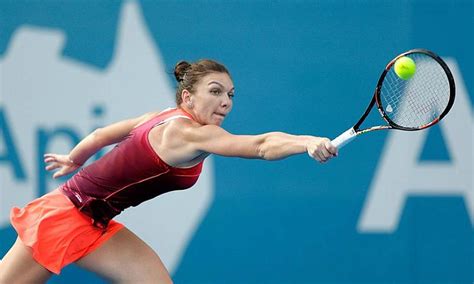 Romanian Simona Halep is the fastest female tennis player in the world ...